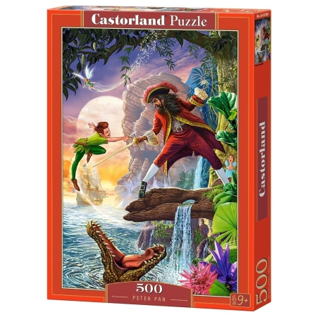 PUZZLE CASTOR 500 el. Piotruś Pan